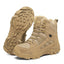 Men's Fleece-Lined Winter Combat Boots for Outdoor Adventures