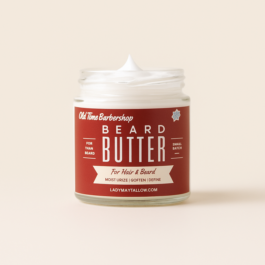 Mantequilla para barba y cuerpo Tallow Man Old Time Barbershop | 9oz