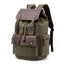 Mochila Retro de Lona con Cierre de Cordón - Elegante y Duradera