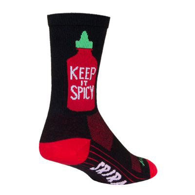 Sockguy Keep It Spicy Crew Socks (Size 9-13)
