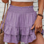 Smocked Layered Shorts - Korvel