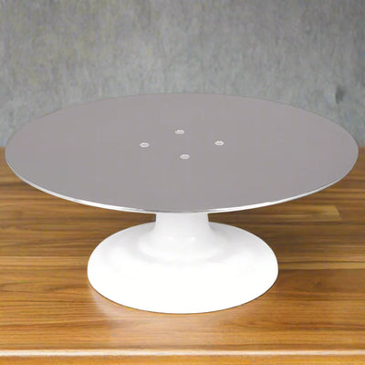 12" Revolving Cake Turntable with Cast Iron Base