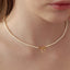 Collar de Lazo de Perlas de Cobre