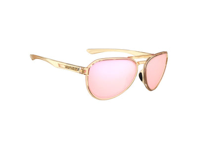 Tifosi Selca Light Brown/Pink Aviator Sunglasses