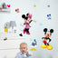 Mickey Minnie Decorative Painting Children's Room Background Wall Mickey Mouse Wall Sticker - Korvel