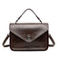 Elegant Oil-Waxed Leather Crossbody Bag for Women
