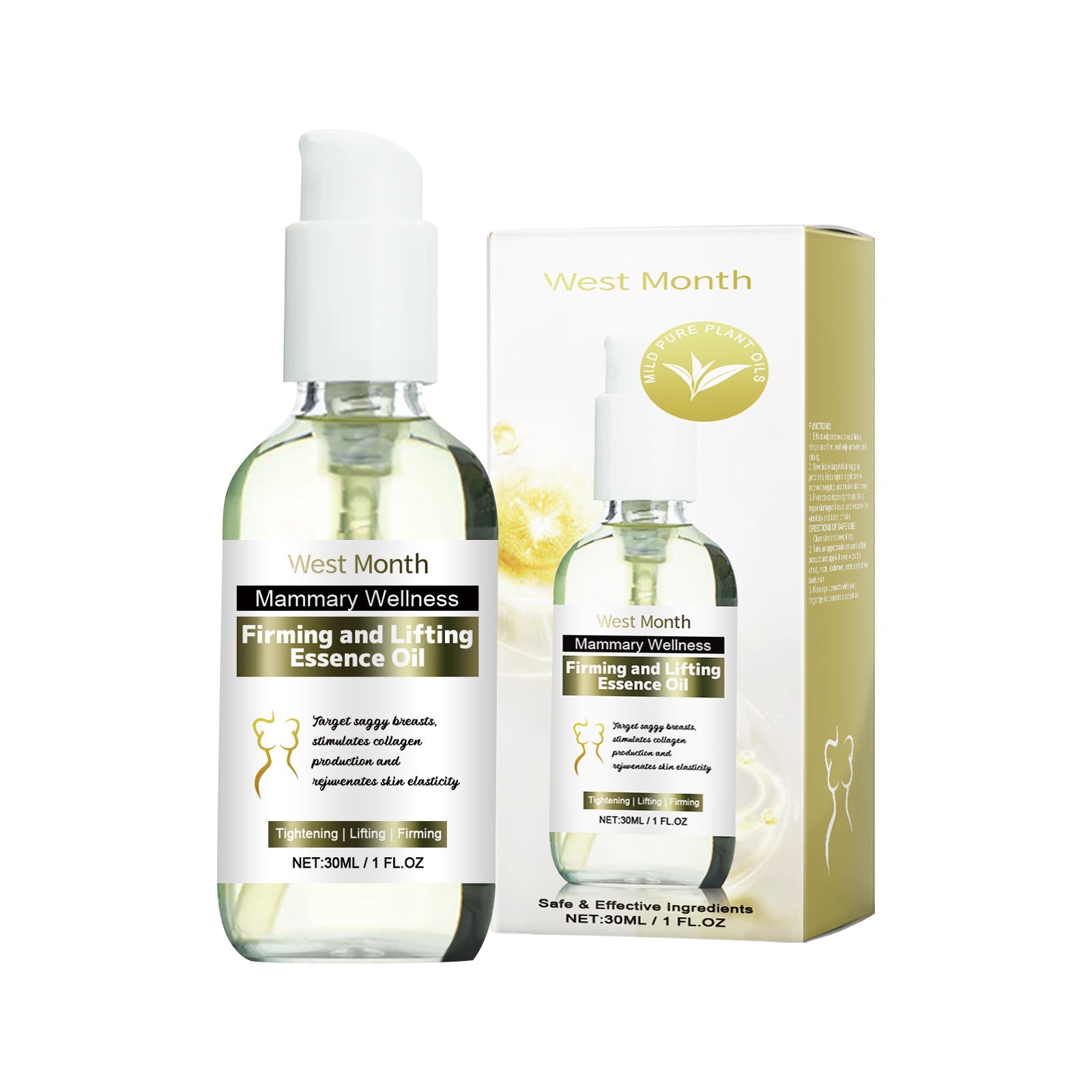 Body Firming Essence Oil Massage Firming Nourishes Repair Tender Moisturizing Firming Body Oil - Korvel