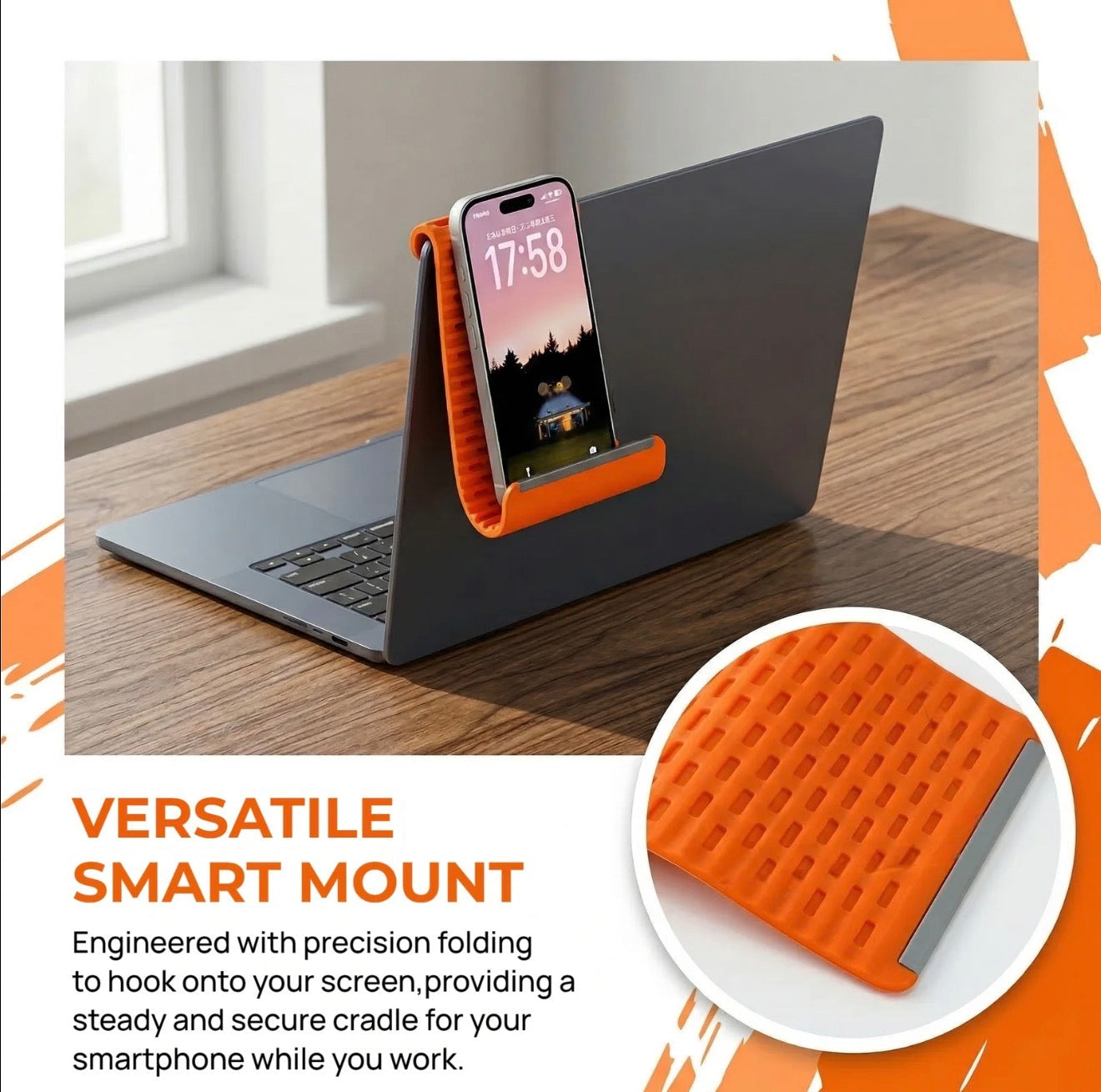 Soporte para Teléfono GripStand - Versátil y Portátil