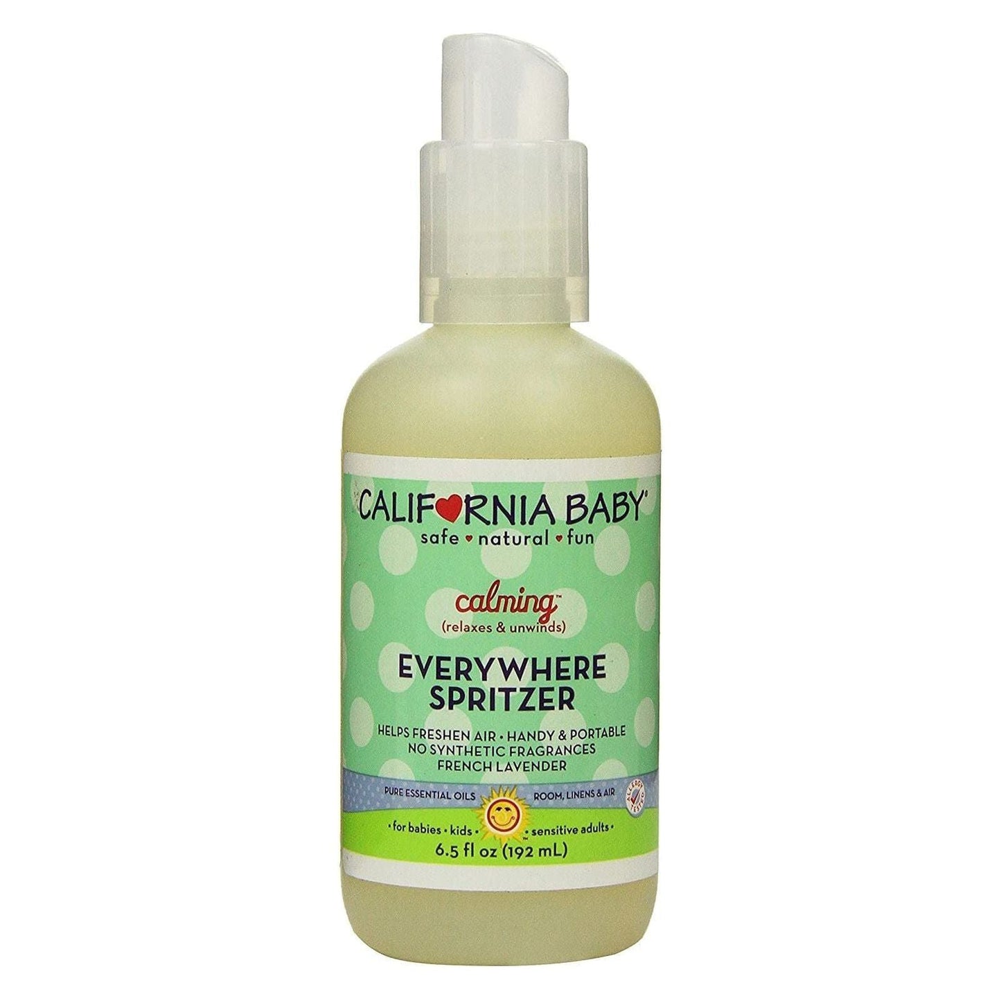Brume d'Aromathérapie California Baby, Apaisante 195ML