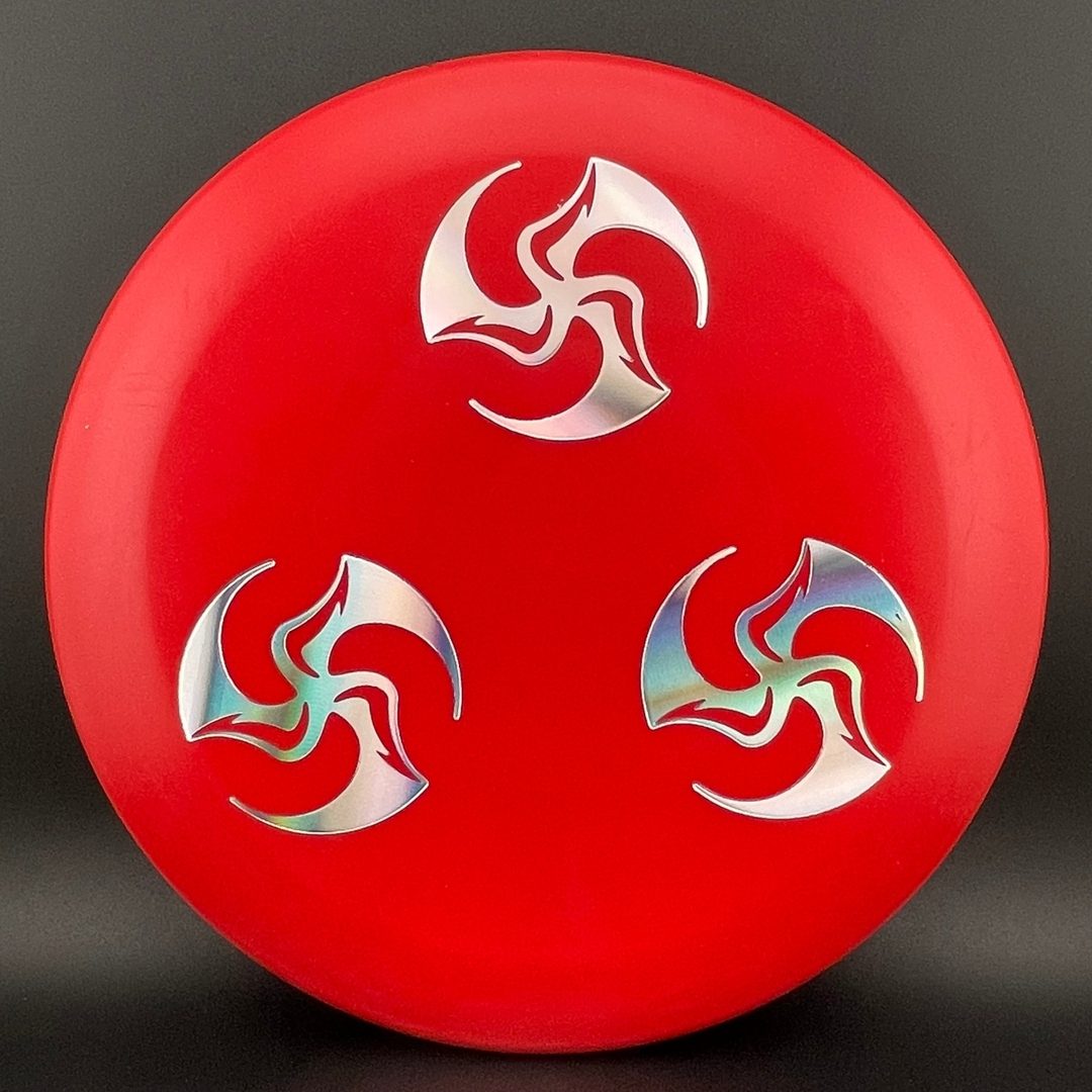 Putter de disc golf X-Line P2 Triple Mini Huk Stamp