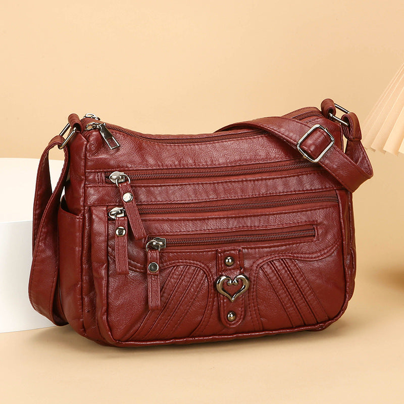 Multi-Pocket Practical Casual Shoulder Bag