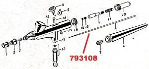 Pistola de Aerógrafo de Acción Simple Premium para Decoración de Pasteles