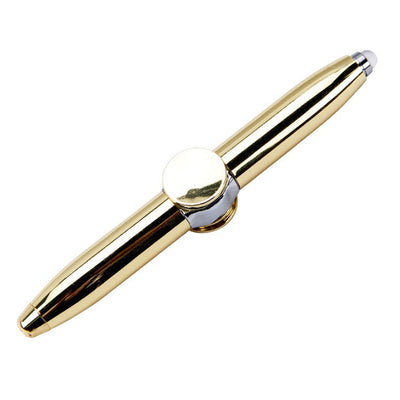 Rotating Luminous Finger Gyroscope Ballpoint Pen