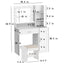 Elegant Lighted Vanity with Large Drawer and Adjustable Brightness