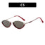 Gafas de sol de metal con marco pequeño y elegante