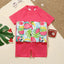 Children's buoyancy swimsuit cute one-piece swimsuit for infants and young children floating zipper swimsuit for female babies - Korvel