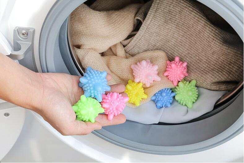6Pcs/lot Anti-winding Laundry Ball Home Washing Machine Solid Cleaning Ball Super Strong Decontamination Laundry Ball GYH - Korvel