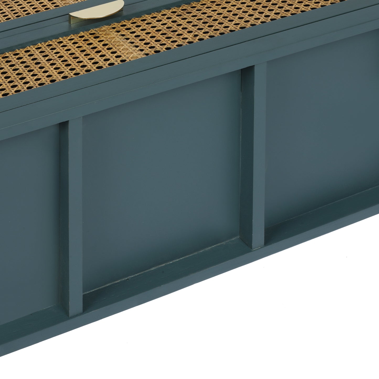 3 Drawer Cabinet Natural rattan American Furniture Suitable for bedroom living room study - Korvel