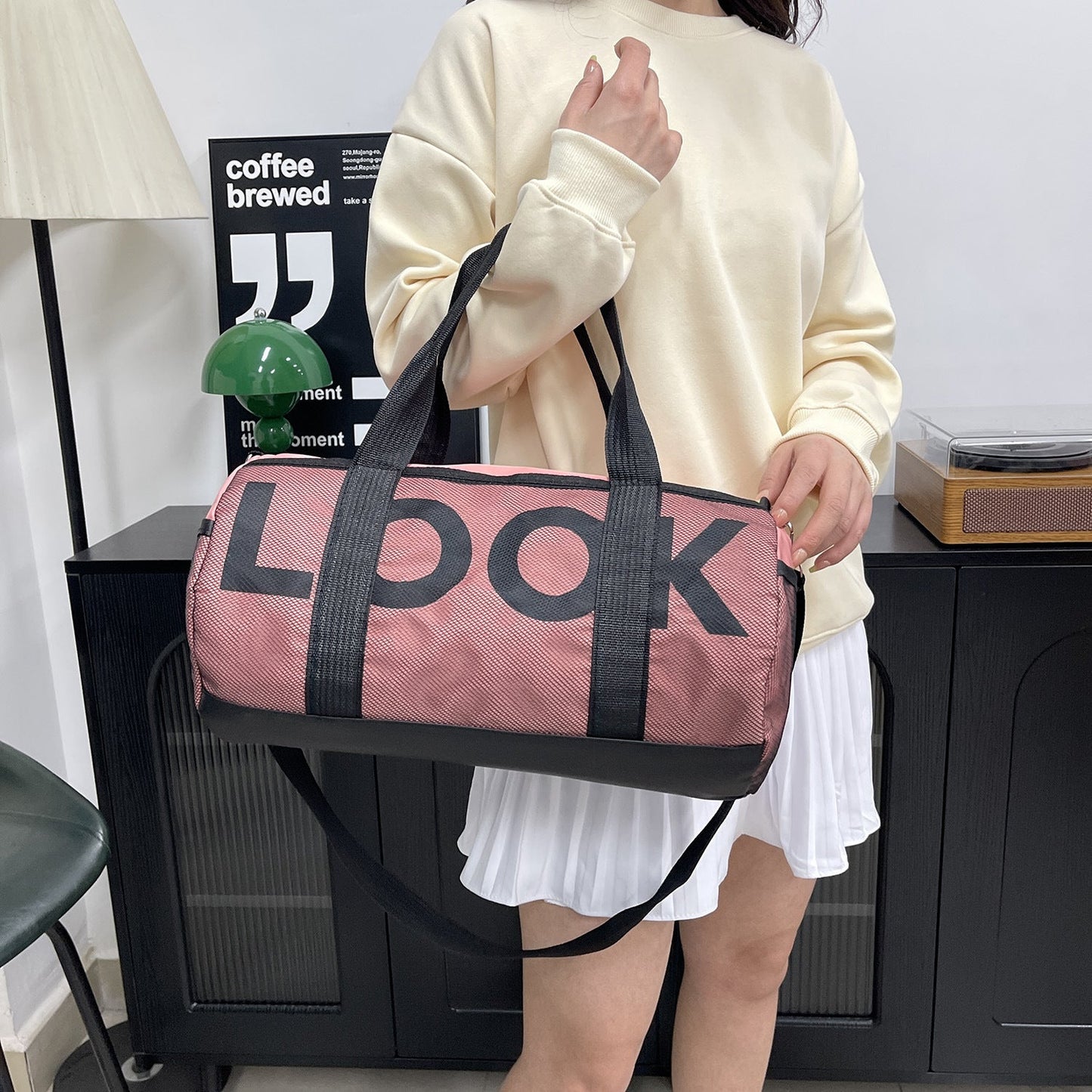 Versatile Dry Wet Separation Gym Duffel Bag