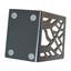 1 Pair Metal Fashion Bookends Bookends for Shelves Metal Bookend Supports for Shelves and Desk - Korvel