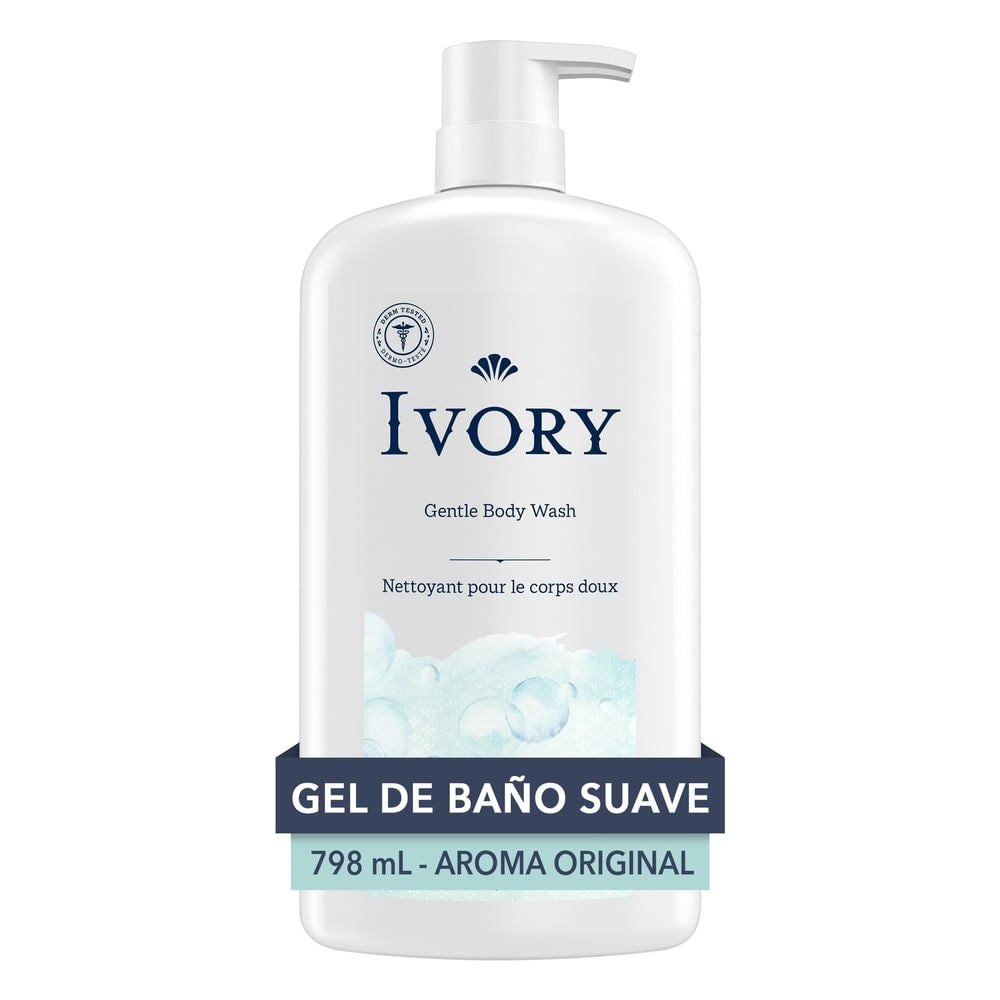 Savon Corporel Original Ivory avec Distributeur - Nettoyage Doux pour Tous