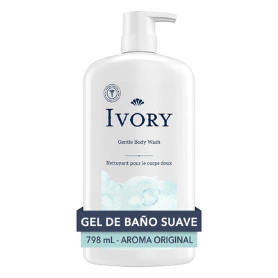 Ivory Original Body Wash Pump - Gentle Clean for All