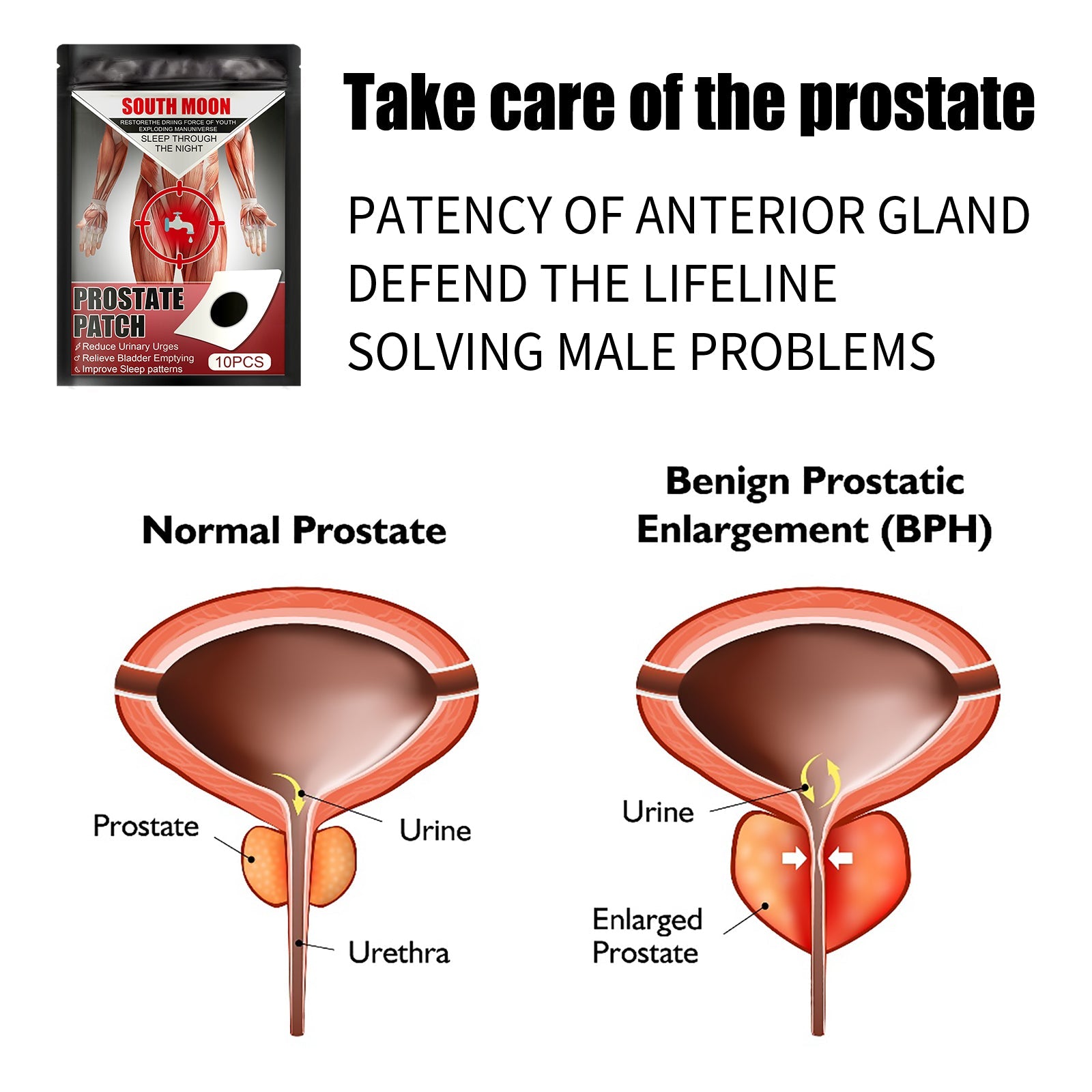 Forefront Plaster Body Health Belly Button For Men Lock Yang Strong Kidney Care - Korvel