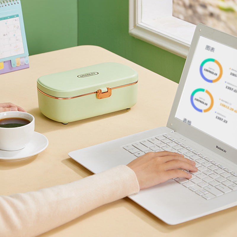 900ML Portable Electric Lunch Box for Office Workers. Self - heating, steaming, cooking, with heat preservation - Korvel