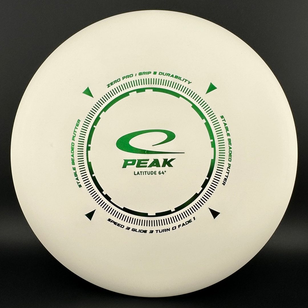 Zero Pro Peak - First Run Disc Golf Putter