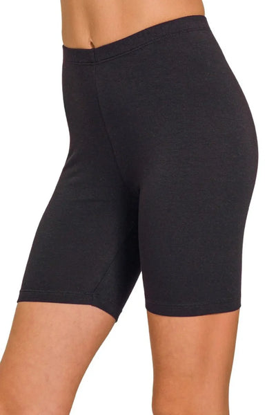 Shorts de vélo taille haute Zenana Premium