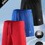 Men's Casual Quick-Drying Jogger Shorts with Zipper Pockets