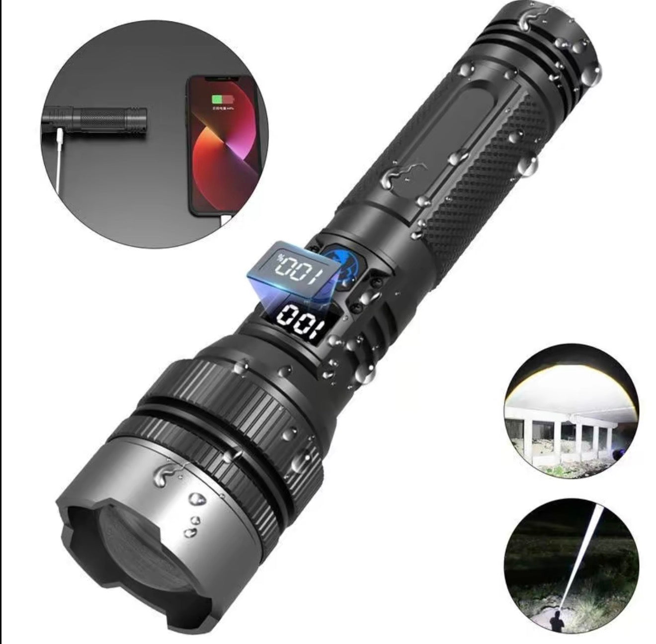 PowerBeam DuoLight: Versatile Handheld Flashlight & Power Bank