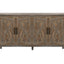 Aparador de Madera Twill de 4 Puertas - Estilo Country Americano Vintage