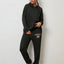 Ensemble de sweat à capuche et de pantalon de survêtement graphique
