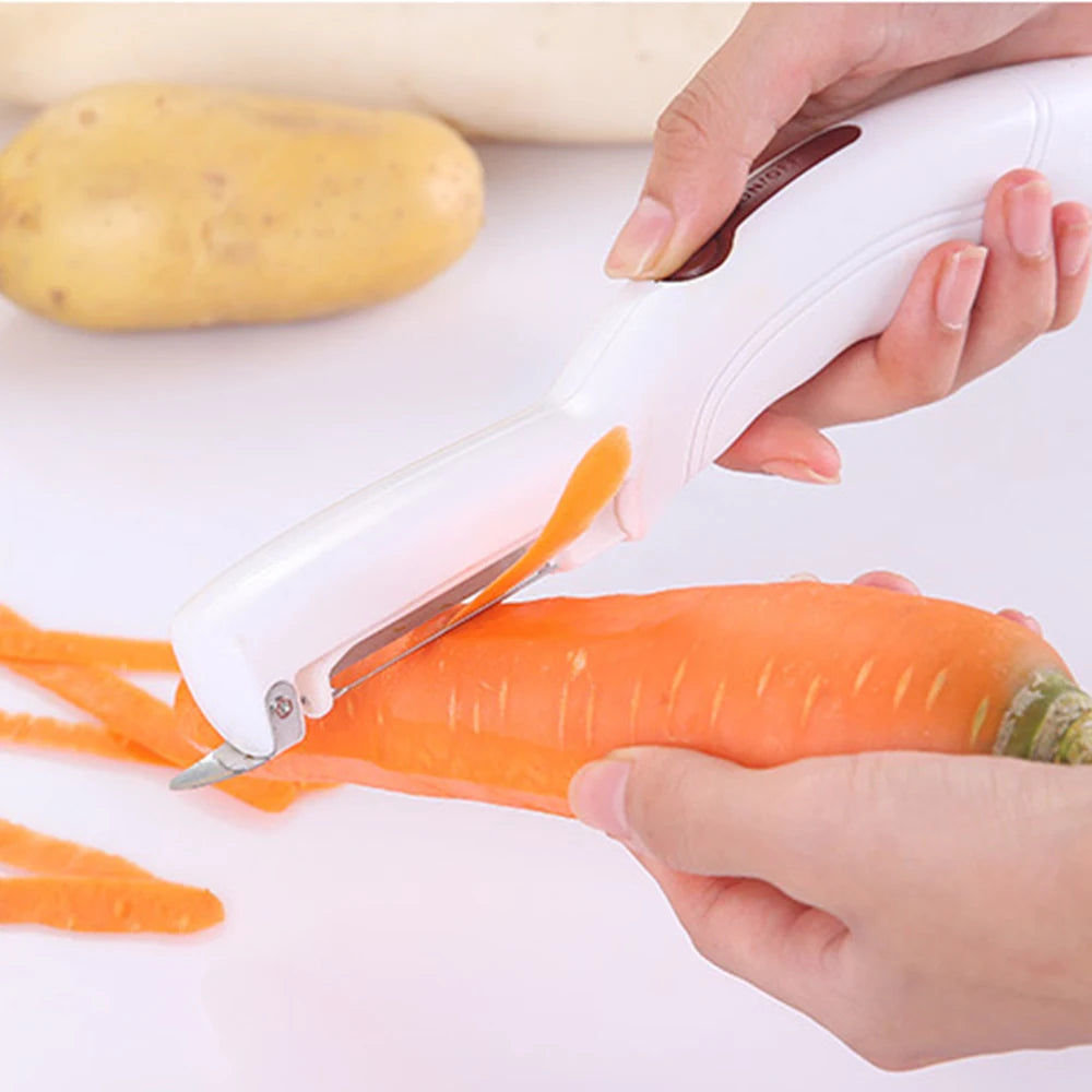 Electric Fruit and Vegetable Peeler - Premium Kitchen Gadget