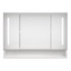 Modern 39x28 Inch Bathroom Medicine Cabinet with LED Lights