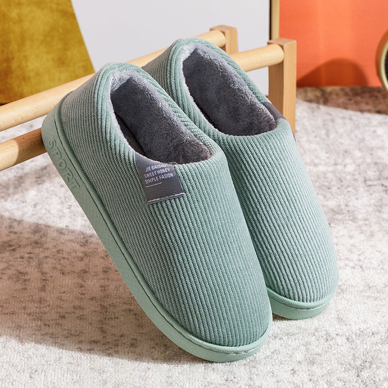 Chaussons Douillets en Peluche pour Femmes - Chaleur Hivernale