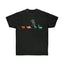 Round-neck Dinosaur Print Short Sleeve T-Shirt