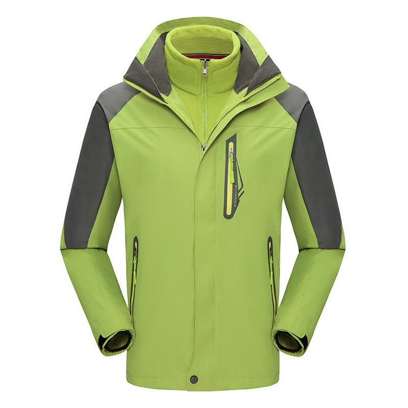 Three-in-One Winter Shell Jacket - Windproof & Waterproof