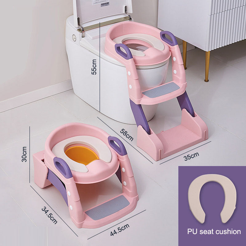 Siège de toilette multifonctionnel pour enfants et marchepied
