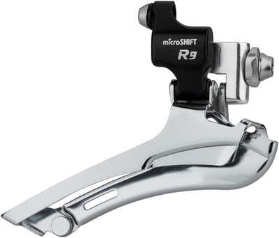 microSHIFT R9-F Double Front Derailleur - 9-Speed Shimano Compatible