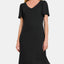 V-Neck Short Sleeve Dress for Women - Effortless Elegance