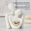 Creative couple figure decoration Newlywed home decoration Lover sculpture decoration figure desktop living room bookshelf decor - Korvel