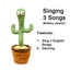 Juguete de Peluche Cactus Bailarín - Muñeco Interactivo que Canta y Baila