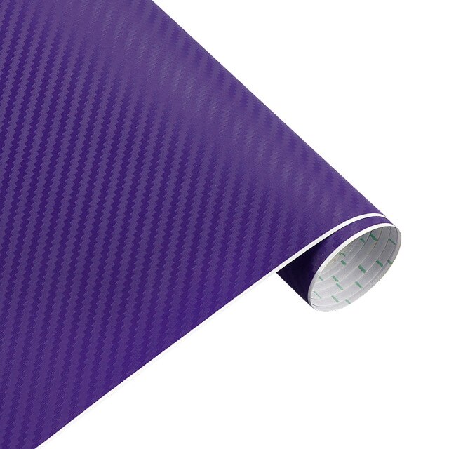 30cmx127cm 3D Carbon Fiber Vinyl Car Wrap Sheet Roll Film Car stickers and Decals Motorcycle Car Styling Accessories Automobiles - Korvel