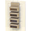 5-Shelf Hanging Storage Organizer with Anti-Tilt Design