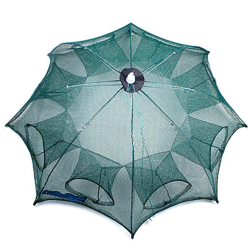 8 Holes Automatic Folding Fishing Net for Crayfish
