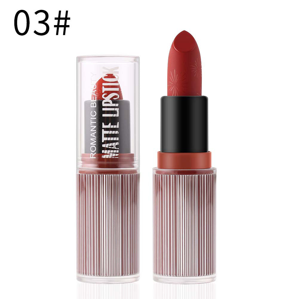 Romantic Beauty Transparent Tube Printed Lipstick Is Waterproof And Not Easy To Touch Cup Multi-Color Lip Gloss - Korvel