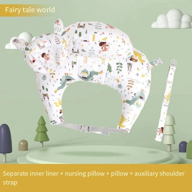 Newborns Moms Breastfeeding Pillow Nursing Pillow Multifunctional for Breastfeeding and Waist Support Ideal 2024 - Korvel