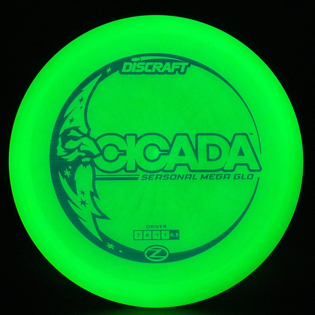 Discraft Mega Glo Cicada - Premium Glow Disc